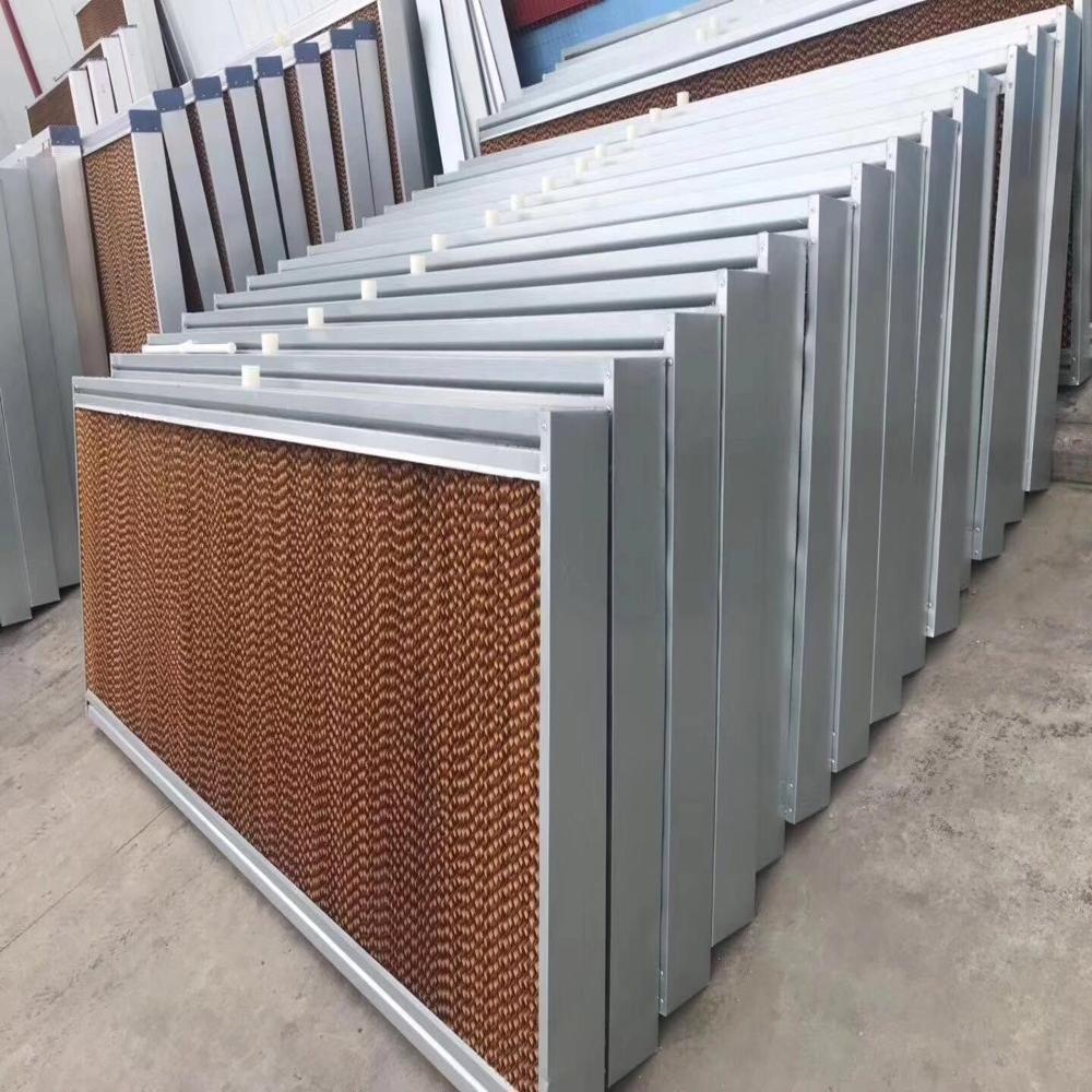 Green And Brown Evaporative Cooling Pad