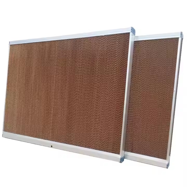 Green And Brown Evaporative Cooling Pad