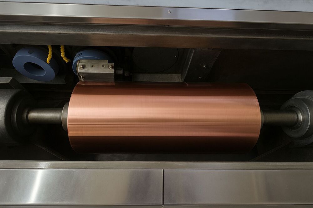 Engrave Copper Cylinder