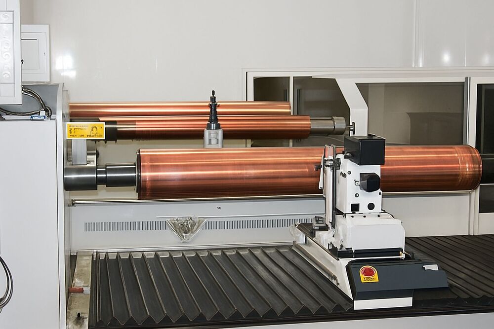 Engrave Copper Cylinder