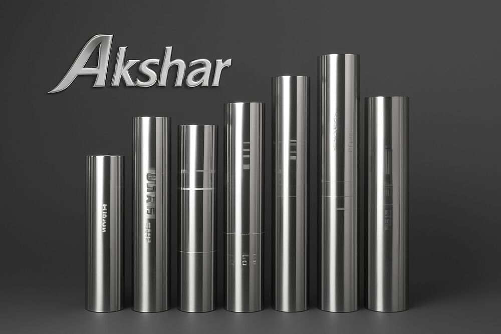 Rotogravure Printing Cylinder - Color: Silver