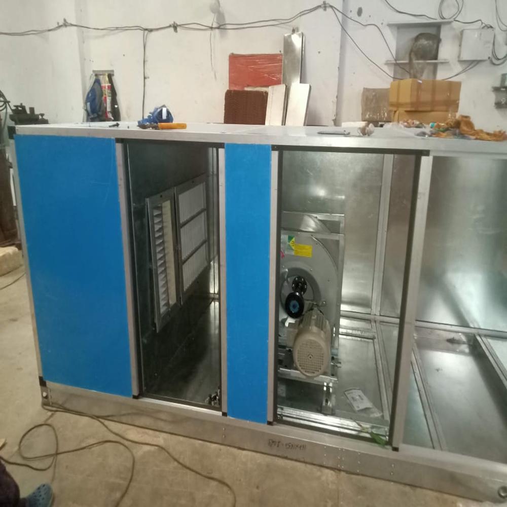 Air Handling Systems - Mild Steel, 220 Volt Electric | New, Blue, 1 Year Warranty, Heavy Duty For Industrial Usage