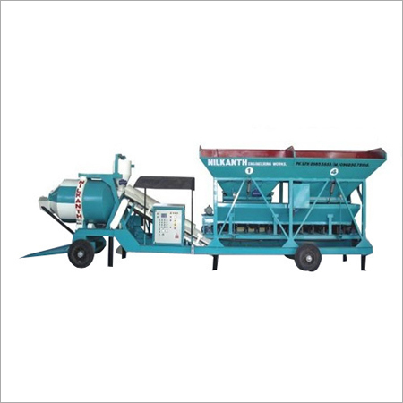 Mobile Concrete Plant - 18 m3/hr Output Capacity | Fully Automatic, Easy Mobility, Anti-Corrosive, High Uniform Quality