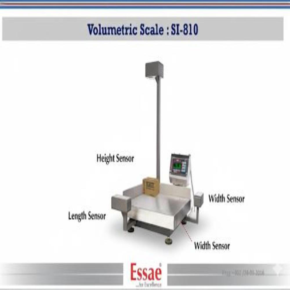 Volumetric Weighing Scale