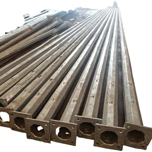 Ms Octagonal Lighting Pole - Color: Silver