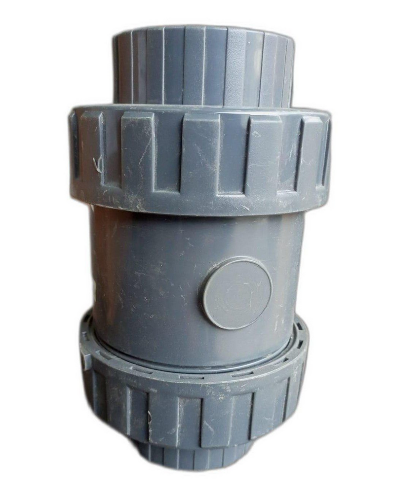 PVC NON RETURN VALVE GREY