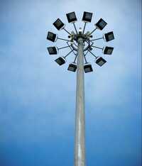 Solar Mast Light - Color: Grey