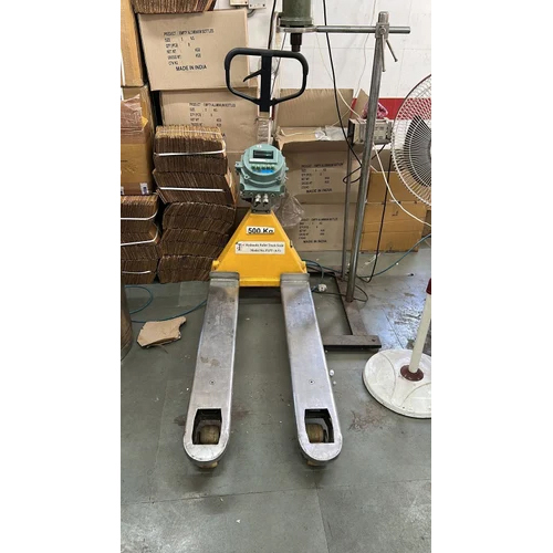 Receipt Printer Pallet Trucks With Weighing Scale - Application: Material Handling