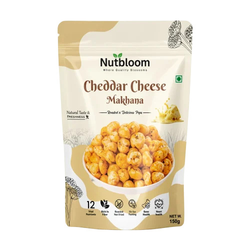 Nutbloom Cheddar Cheese Makhana