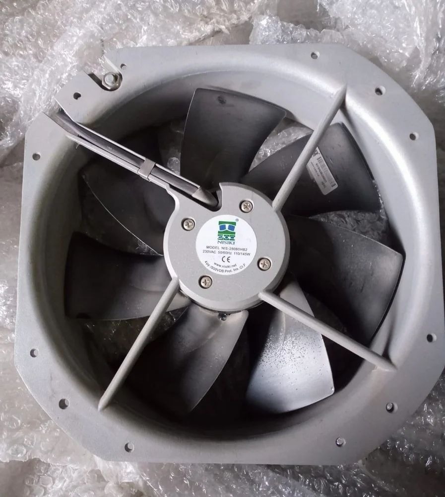 NISIKI NIS-28080HB2 230V AC 110/145W 50/60HZ 17251mm METAL Axial Cooling Fan