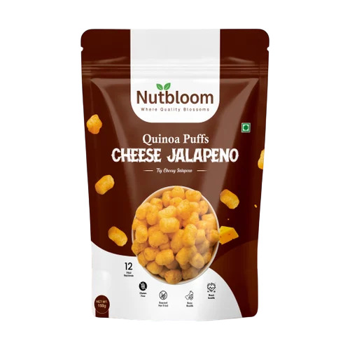Nutbloom Cheese Jalapeno Quinoa Puff