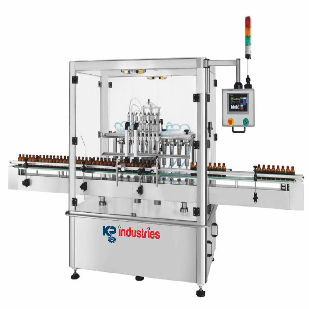 Automatic Syrup Bottle Filling Machine - Filling Material: Ss