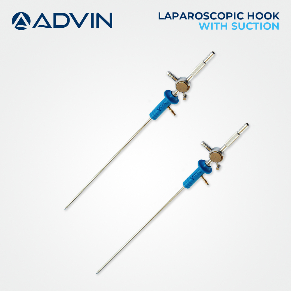 Laparoscopic Hook With Suction