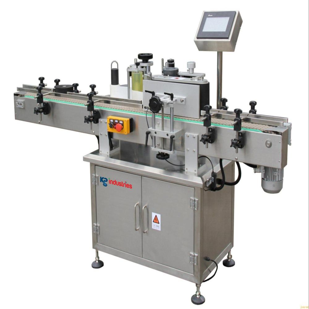 Automatic Sticker Labeling Machine - Filling Material: Ss