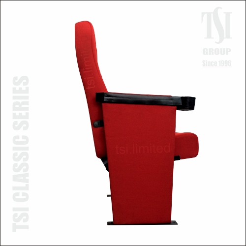 Push Back Theater Chair - Color: Red
