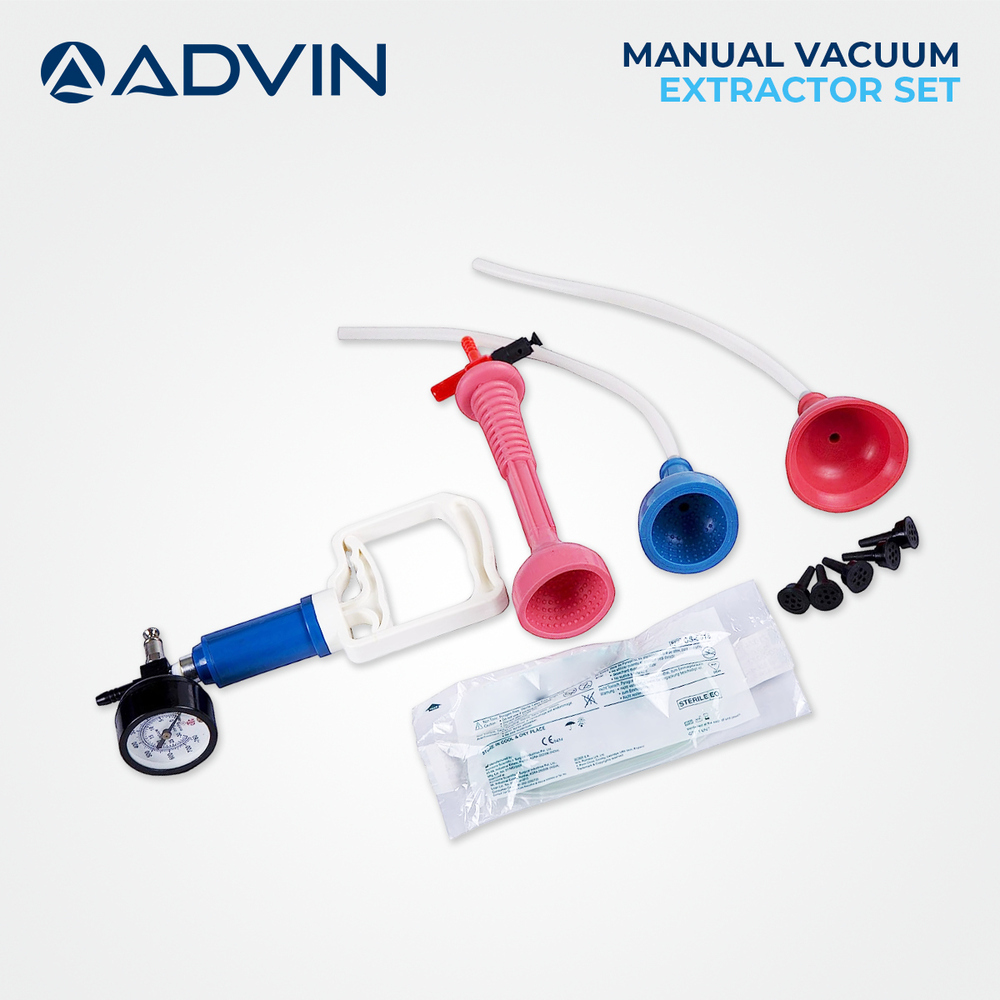 Manual Vacuum Extractor Set - Real-time Operation: Yes