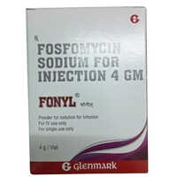 Fosfomycin Sodium Fonyl 4mg Injection - Physical Form: Liquid