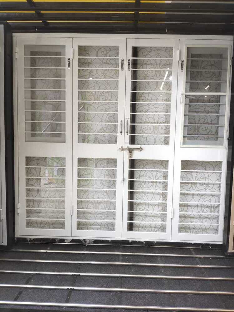 02_Ishani With Pipe Design Door With Window - Application: Home