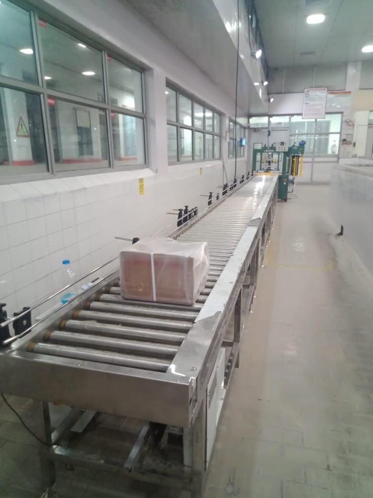 Powerised Roller Conveyor - Color: Customized