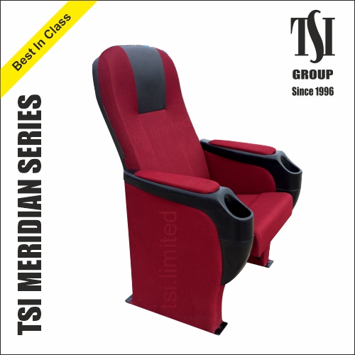 Push Back Cinema Chair - Color: Red