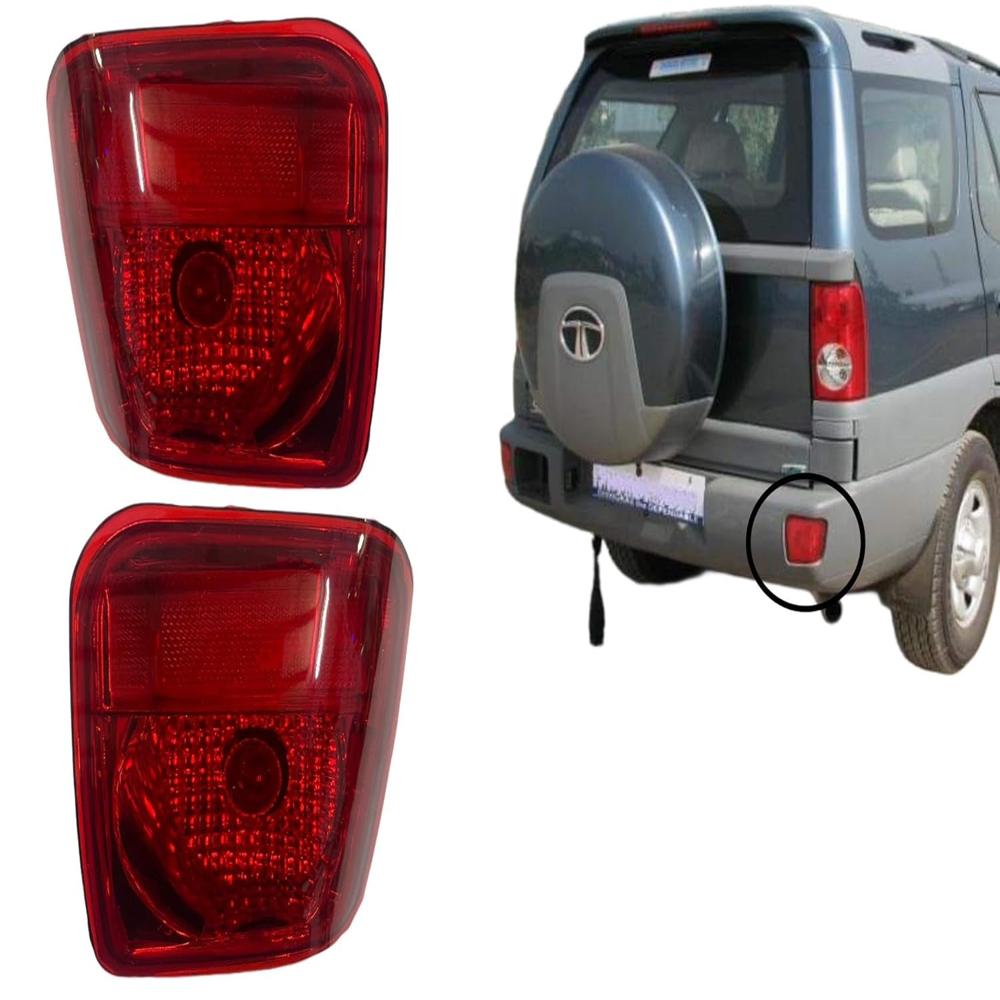 K D Rear Bumper Light For Tata Safari 2005-2017 - Dimension (L*w*h): 15*10*8 Centimeter (Cm)