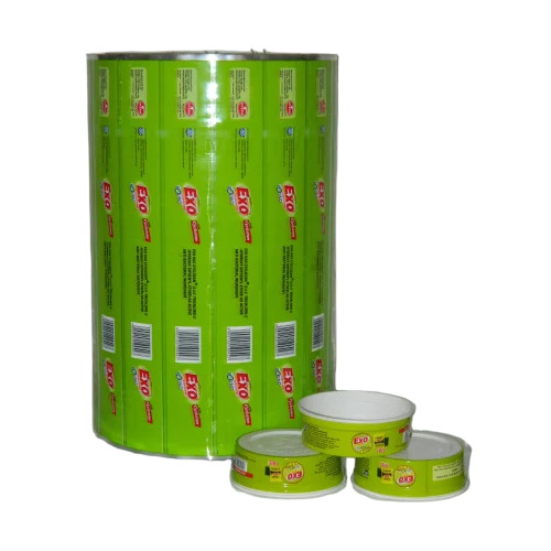 Pvc Shrink Label Roll - Color: Green