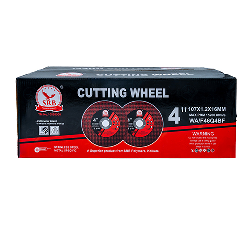 Srb 4 Inch Professional Cutting Wheel - Color: Red