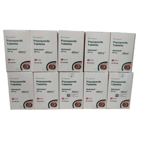 Votrient 400 Mg Pazopanib Tablets - Dosage Form: As Per Suggestion