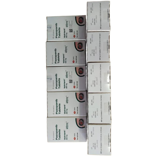 Votrient 400 Mg Pazopanib Tablets - Dosage Form: As Per Suggestion