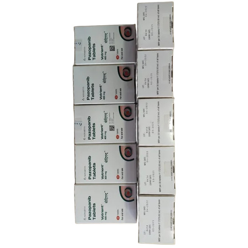 Votrient 400 Mg Pazopanib Tablets - Dosage Form: As Per Suggestion
