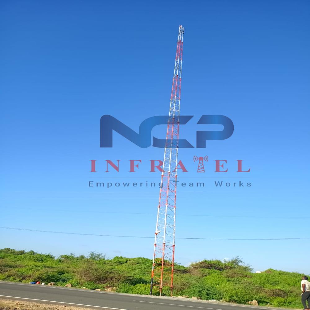 High Mast Tower - Application: Telecom Industry