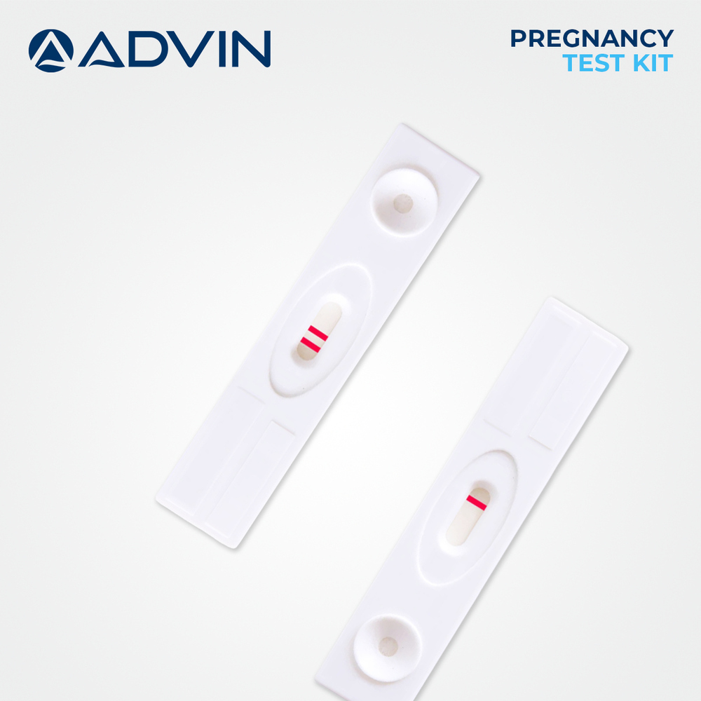 Pregnancy Test Kit - Manual Operation, Standard Stick Test With Dropper And Urine Container | High Accuracy, One-step Rapid Test