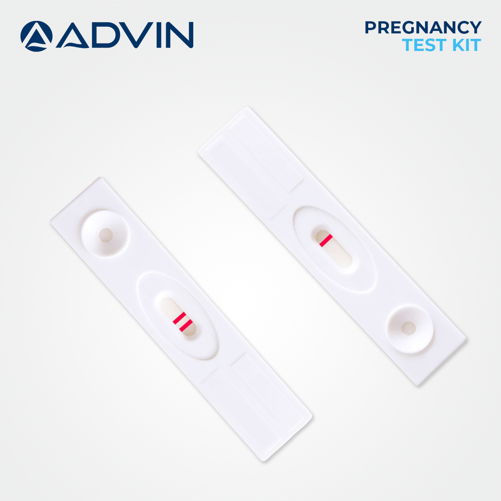 Pregnancy Test Kit - Manual Operation, Standard Stick Test With Dropper And Urine Container | High Accuracy, One-step Rapid Test