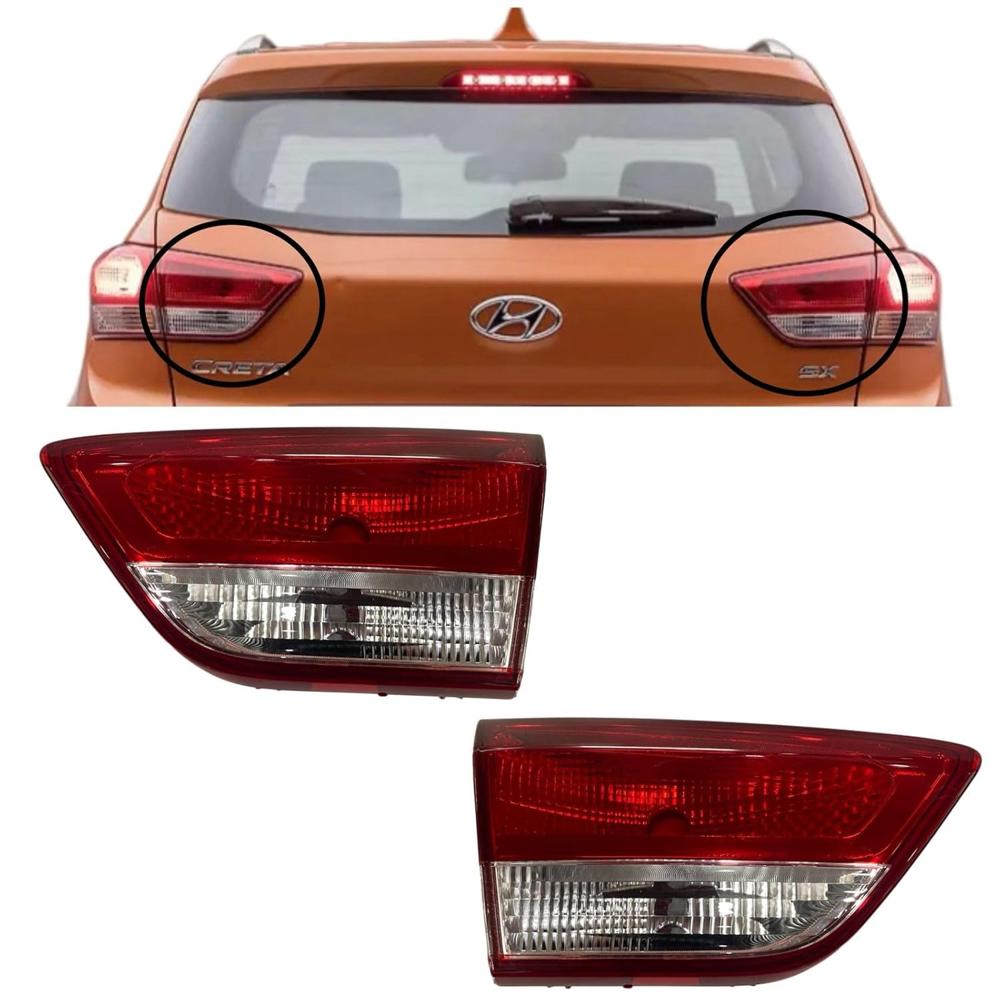 K D Taillight/Dicky light assembly For Hyundai Creta Type 2 (Right & Left Side) 2018-2020