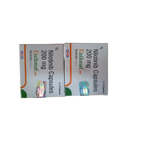 Nilotinib Capsules 200Mg Knilonat 200Mg - Dosage Form: As Per Suggestion