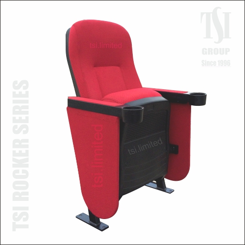 Auto Tip-up Cinema Seats - Color: Red