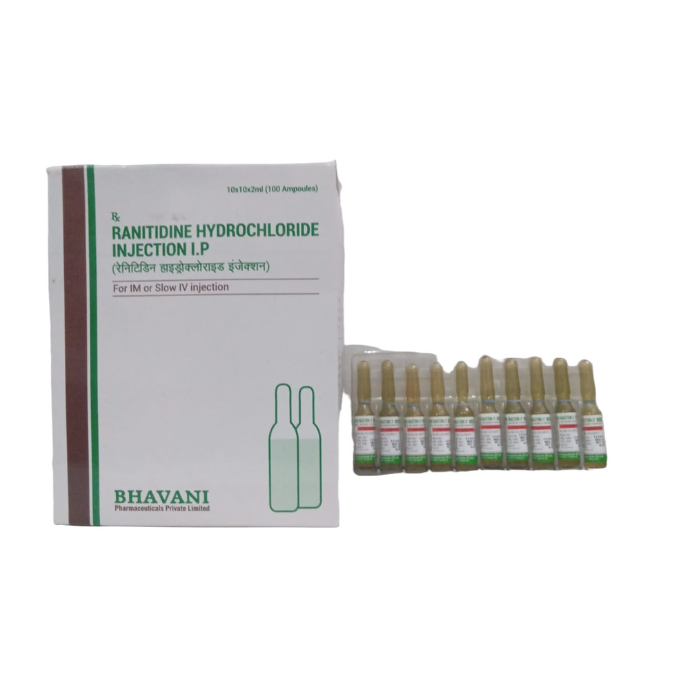 Ranitidine Hydrochloride Injection IP