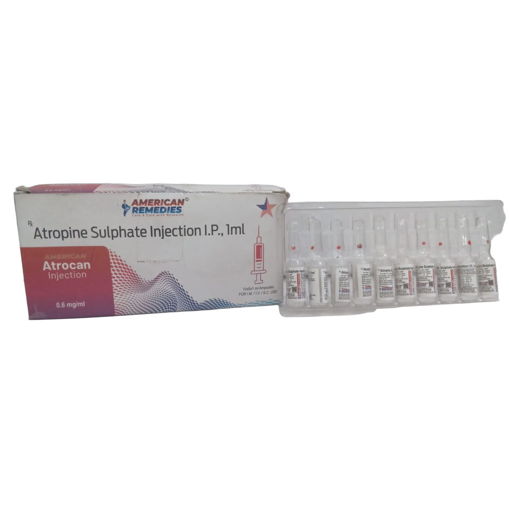 Injection Atropine Sulphate  1 Ml - Physical Form: Liquid