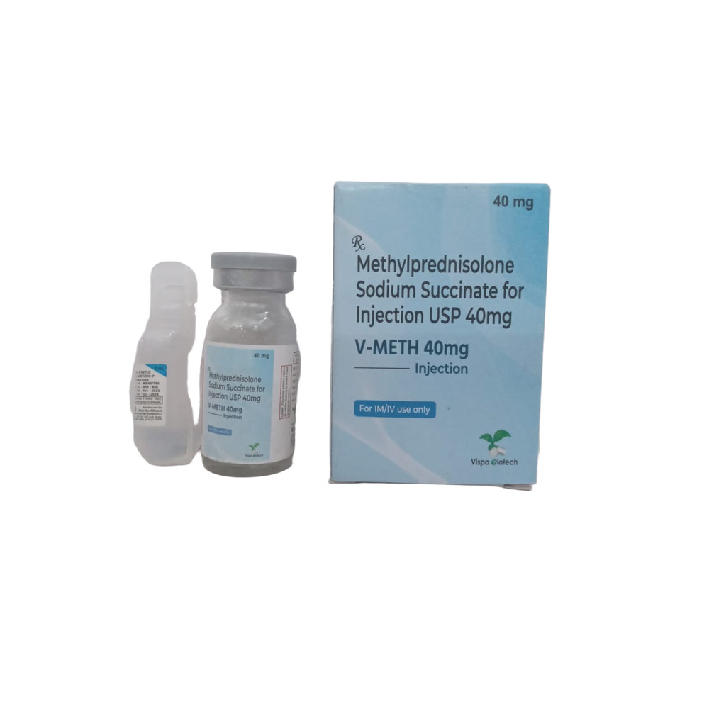 Methylprednisolone Sodium Succinate For Injection Usp 40Mg - Drug Type: General Medicines