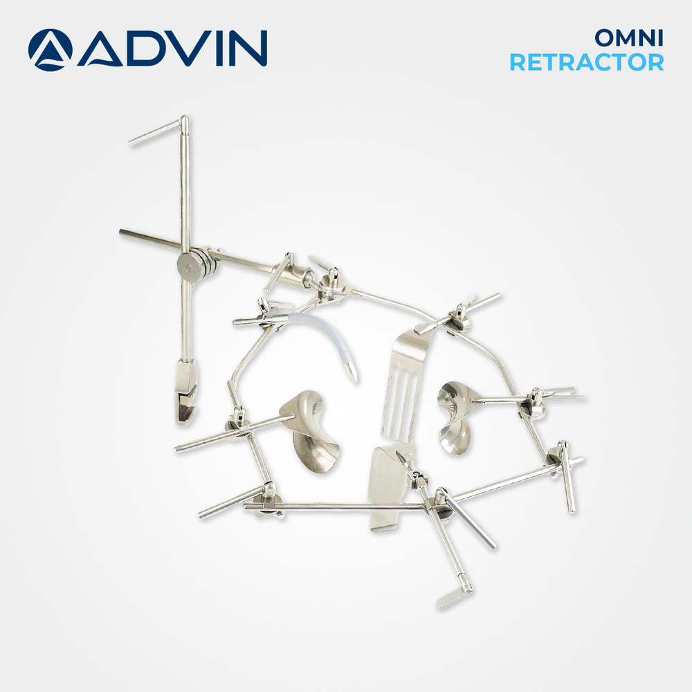 Omni Retractor - Table-mounted Surgical System | Hands-free Access, Manual Operation, Advanced Technology, High Performance, Reusable