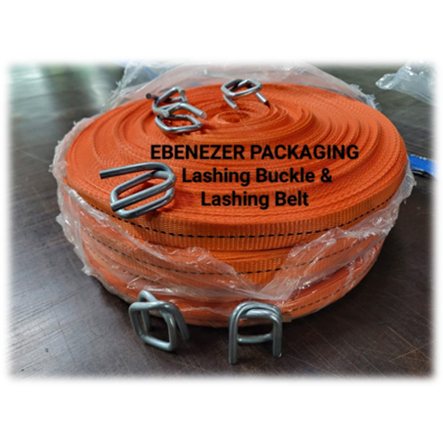 Lashing Belt And Buckle - Color: Orange