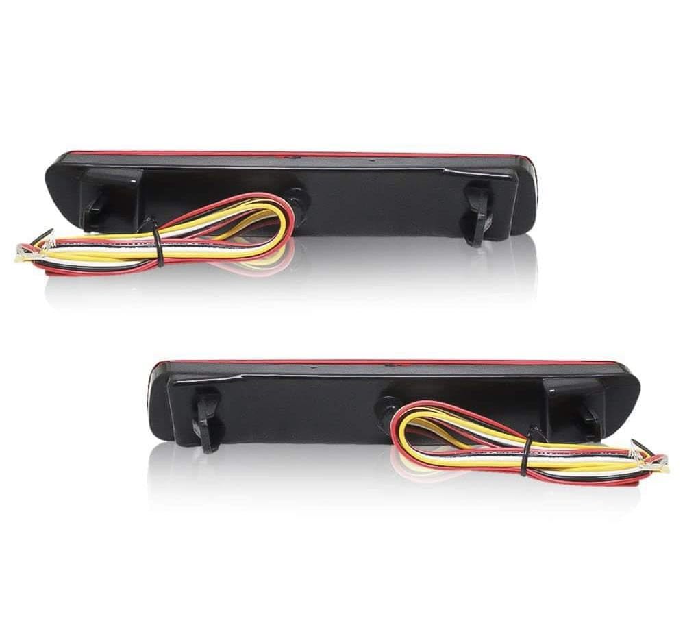 K D Matrix Reflector/Rear Bumper Light Pair For Maruti SWIFT , BALENO, CIAZ, DZIRE, ERTIGA, RITZ, S-CROSS, SX4, BREZZA, CELERIO  WITH INDICATOR BLINKER