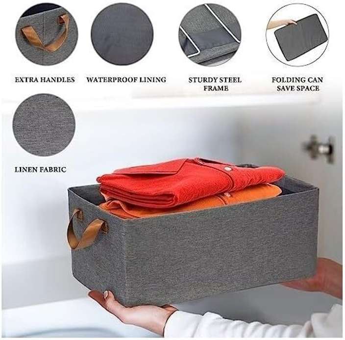 Space Saving Closet Storage Box - Coating Type: Ceramic