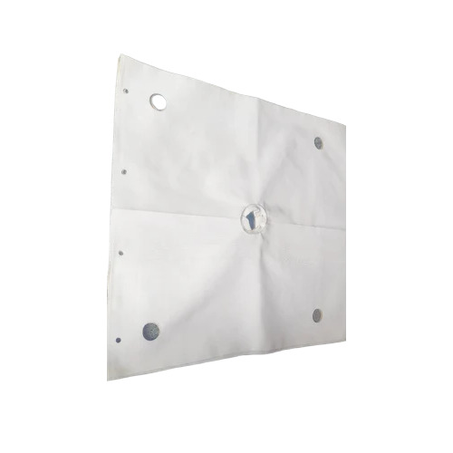 Filter Press Cloth - Polypropylene 1000 Mm Size, 0.5 Mm Thickness | White Color, 99.9% Filtration Efficiency, Industrial Usage