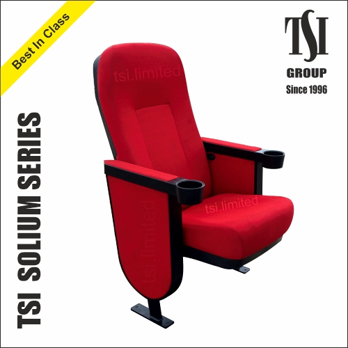Push Back Auto Tip-Up Theater Chair - Origin: India