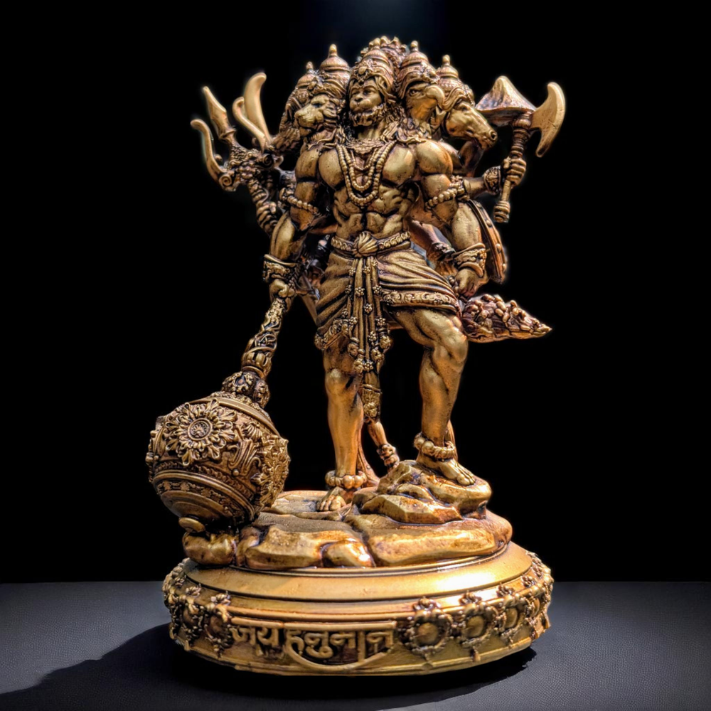 Panchmukhi Hanuman Ji With 10 Hands - Feature: Easy To Clean