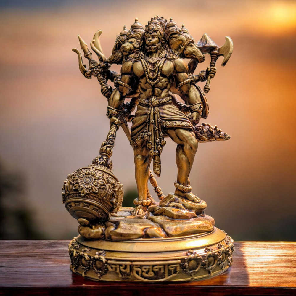 Panchmukhi Hanuman Ji With 10 Hands - Feature: Easy To Clean