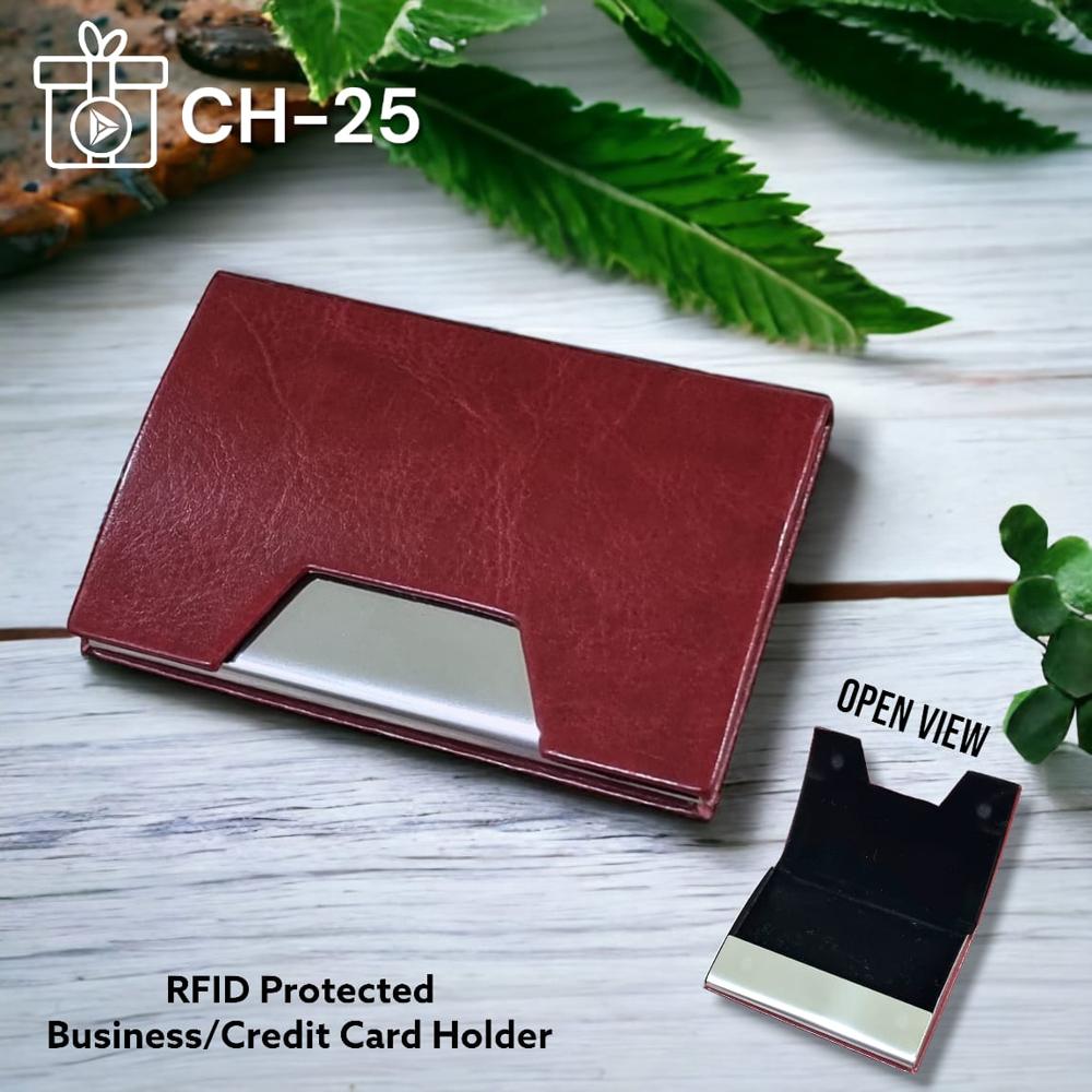 Rfid Protected Business / Credit Card Holder - Color: Customized