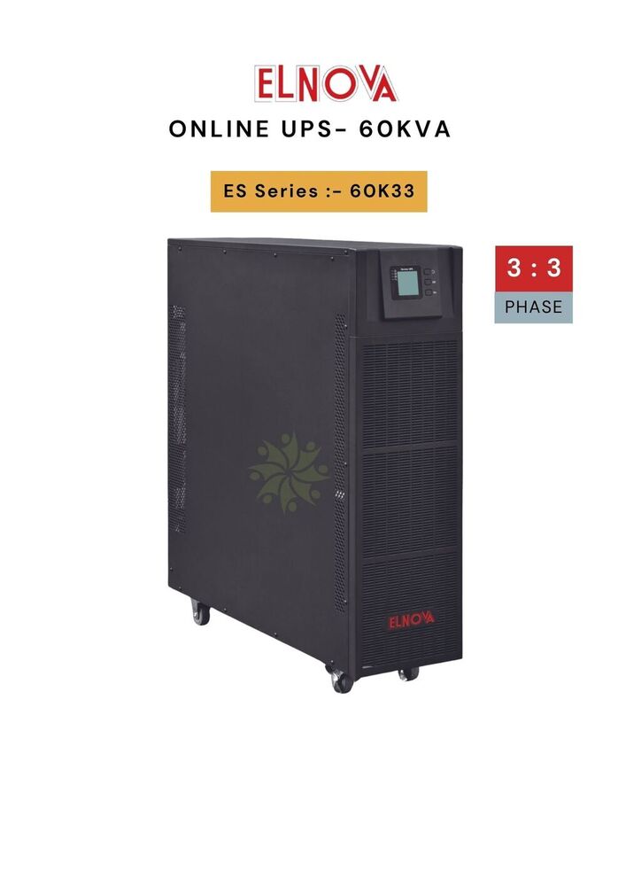 Elnova Online Ups 60 Kva 3:3 Es-60K33 - Color: Black