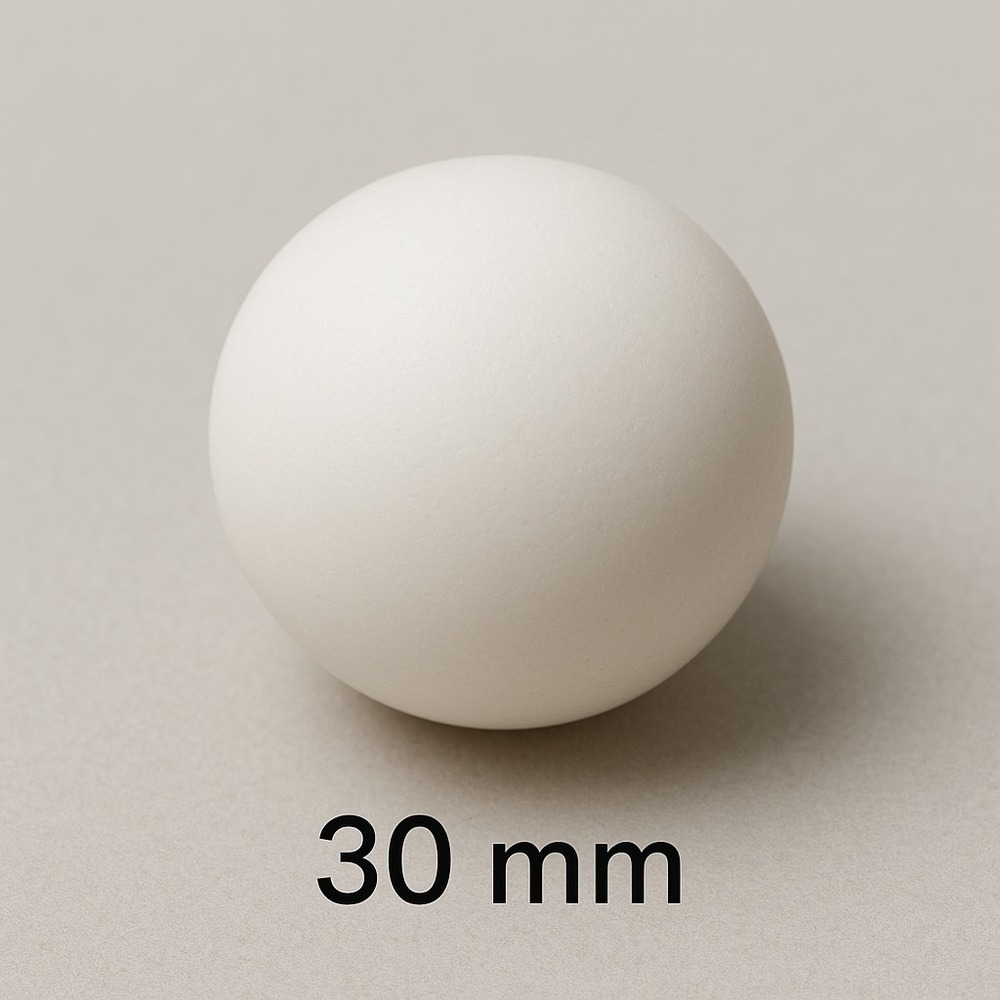 Rubber Ball Sieve Cleaners White 30 Mm - Feature: High Quality
